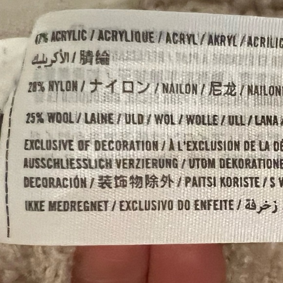 Abercrombie will blend sweater cardigan size XS - Picture 4 of 5